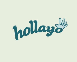 Holla Logo Design